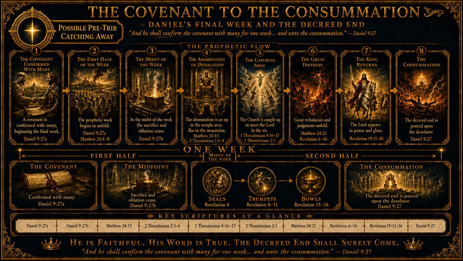 The Covenant to the Consummation timeline