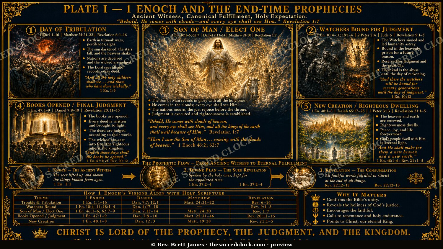 Plate I — 1 Enoch and the End-Time Prophecies