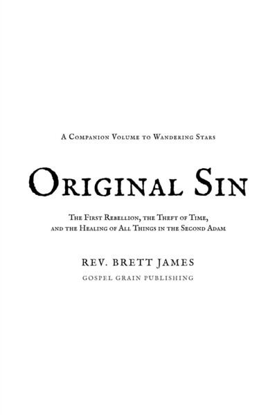 Original Sin &mdash; white cover with blood-red title