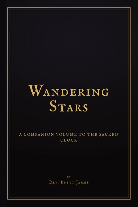 Wandering Stars &mdash; 6x9 paperback, black and gold cover